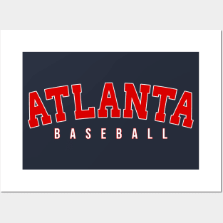 Atlanta Baseball Posters and Art